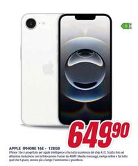 Apple - Iphone 16E - 128GB