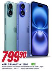 Apple - Iphone 16 128gb Blu