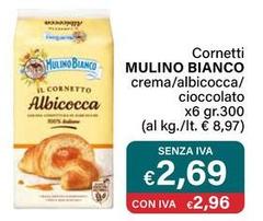 Mulino Bianco - Cornetti Crema/Albicocca/Cioccolato
