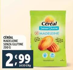 Cereal - Madeleine Senza Glutine