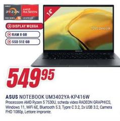 Asus - Notebook Um3402YA-KP416W