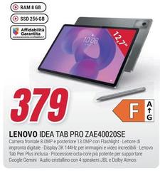 Lenovo - Tab Pro ZAE40020SE