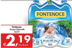 Fontenoce - Acqua Naturale
