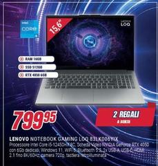 Lenovo - Notebook Gaming Loq