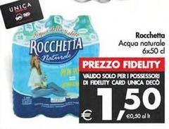 Rocchetta - Acqua Naturale