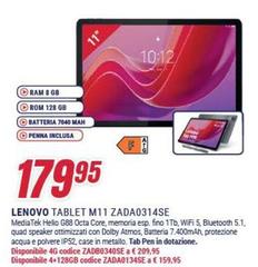 Lenovo - Tablet M11 ZADA0314SE