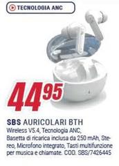 Sbs - Auricolari Bth