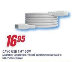 Usb 1mt 60w
