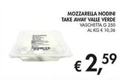Vallè - Mozzarella Nodini Take Away