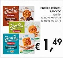 Balocco - Frollini Zero Più