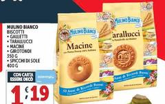 Mulino Bianco - Biscotti Galletti