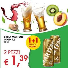 Martens - Birra  Gold 4,6