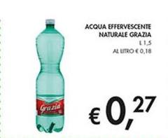 Grazia - Acqua Effervescente Naturale
