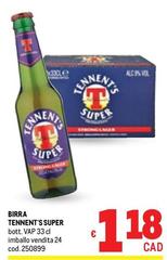 Tennent's - Birra Super