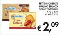 Mulino Bianco - Fette Biscottate