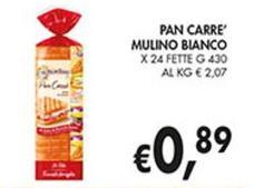 Mulino Bianco - Pan Carre'