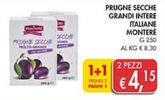 Monterè - Prugne Secche Grandi Intere Italiane