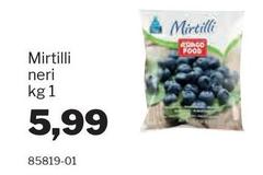 Asiago Food - Mirtilli Neri