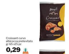 Mongelo - Croissant Curvo Albicocca Prelievitato