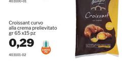 Mongelo - Croissant Curvo Alla Crema Prelievitato