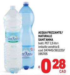 Sant'anna - Acqua Frizzante/ Naturale