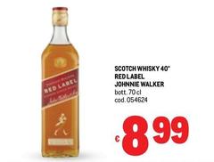 Johnnie Walker - Scotch Whisky 40° Red Label