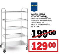 Max - Carrello 5 Ripiani