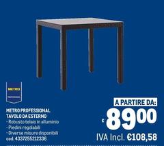 Tavolo Da Esterno