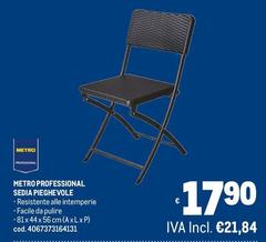 Facile - Sedia Pieghevole