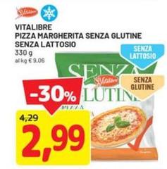 Vitalibre - Pizza Margherita Senza Glutine Senza Lattosio