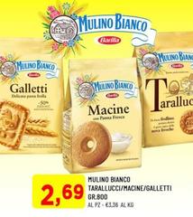 Mulino Bianco - Tarallucci/Macine/Galletti