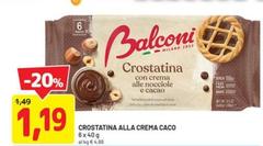 Balconi - Crostatina Alla Crema Caco