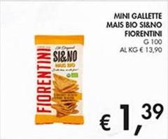 Fiorentini - Mini Gallette Mais Bio Si&No