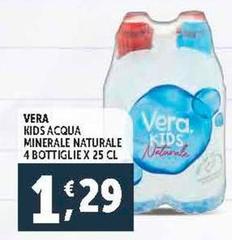 Vera - Kids Acqua Minerale Naturale 4 Bottiglie
