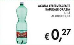 Grazia - Acqua Effervescente Naturale