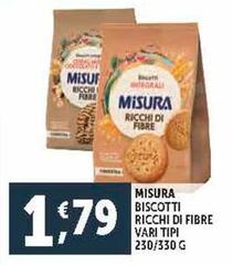 Misura - Biscotti Ricchi Di Fibre