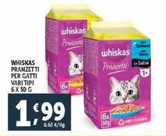 Whiskas - Pranzetti Per Gatti