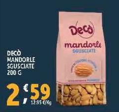 Gusto Decò - Mandorle Sgusciate