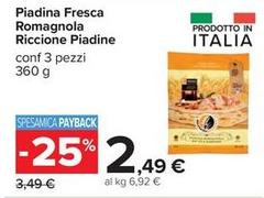 Riccione piadine - Piadina Fresca Romagnola Riccione Piadine
