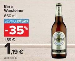 Warsteiner - Birra