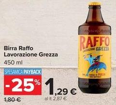 Raffo - Birra Lavorazione Grezza