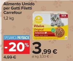 Selection carrefour - Alimento Umido Per Gatti Filetti