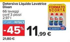Dixan - Detersivo Liquido Lavatrice