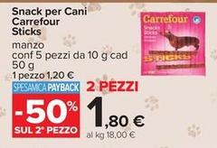Selection carrefour - Snack Per Cani Sticks