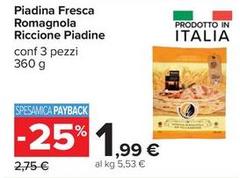Riccione piadine - Piadina Fresca Romagnola Riccione Piadine