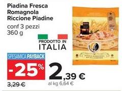 Riccione piadine - Piadina Fresca Romagnola Riccione Piadine