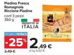 Riccione piadine - Piadina Fresca Romagnola Riccione Piadine