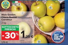 Selection carrefour - Mele Golden Filiera Qualità