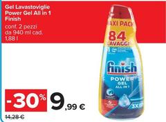 Finish - Gel Lavastoviglie Power Gel All In 1