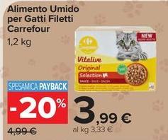 Selection carrefour - Alimento Umido Per Gatti Filetti